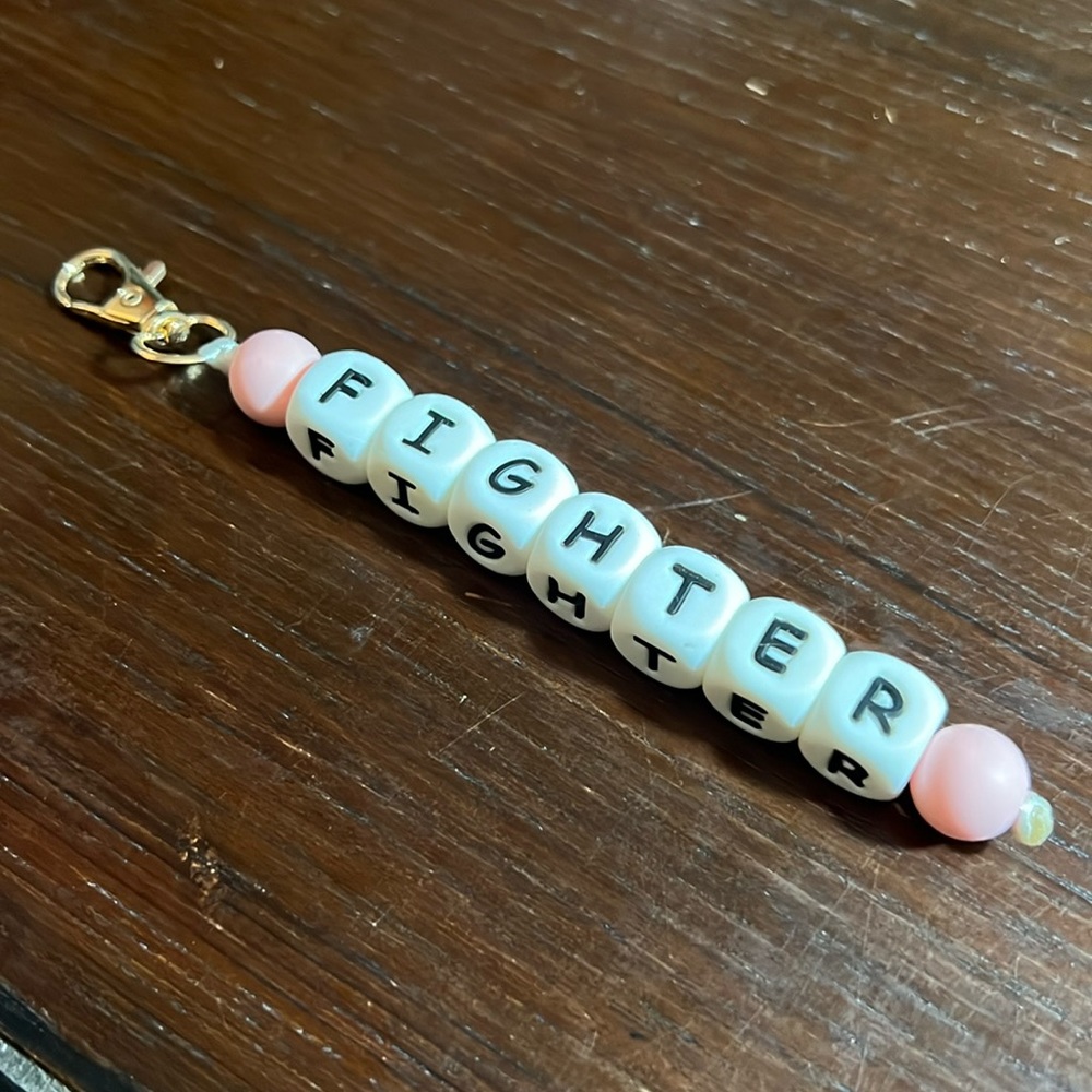 Handmade “Fighter” Keychain ✨
